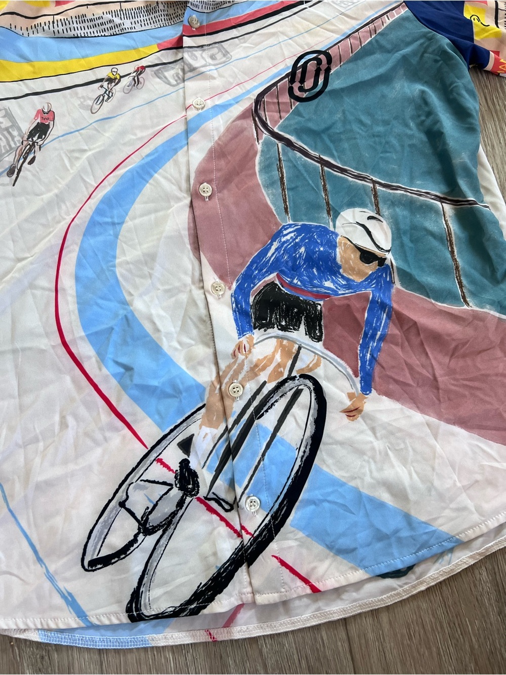 Ostroy Resort Shirt, Event Themed: Roubaix and TdF - Picture 7 of 12